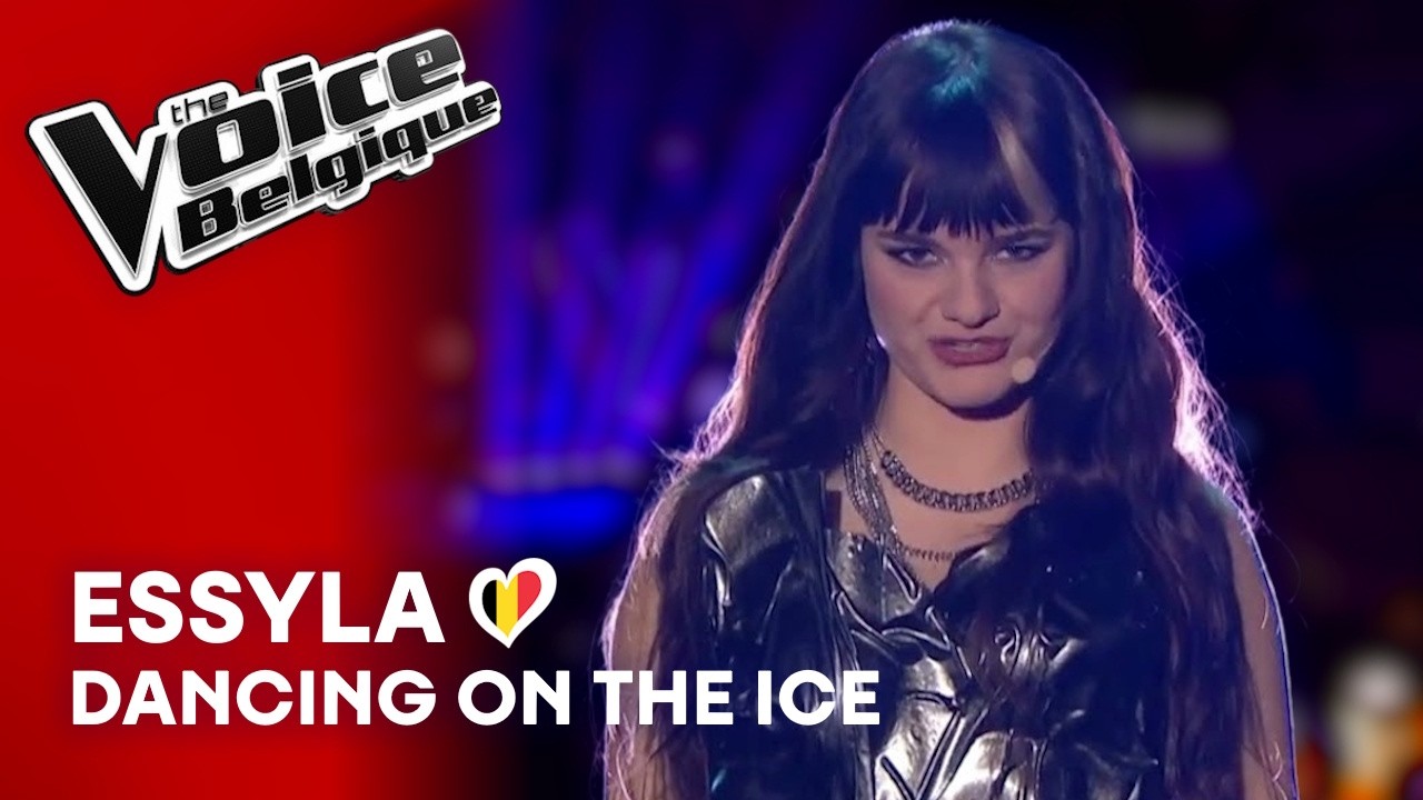 ESSYLA - Dancing on the Ice | Live Performance @ The Voice Belgique | Belgium 🇧🇪 Eurovision 2026 