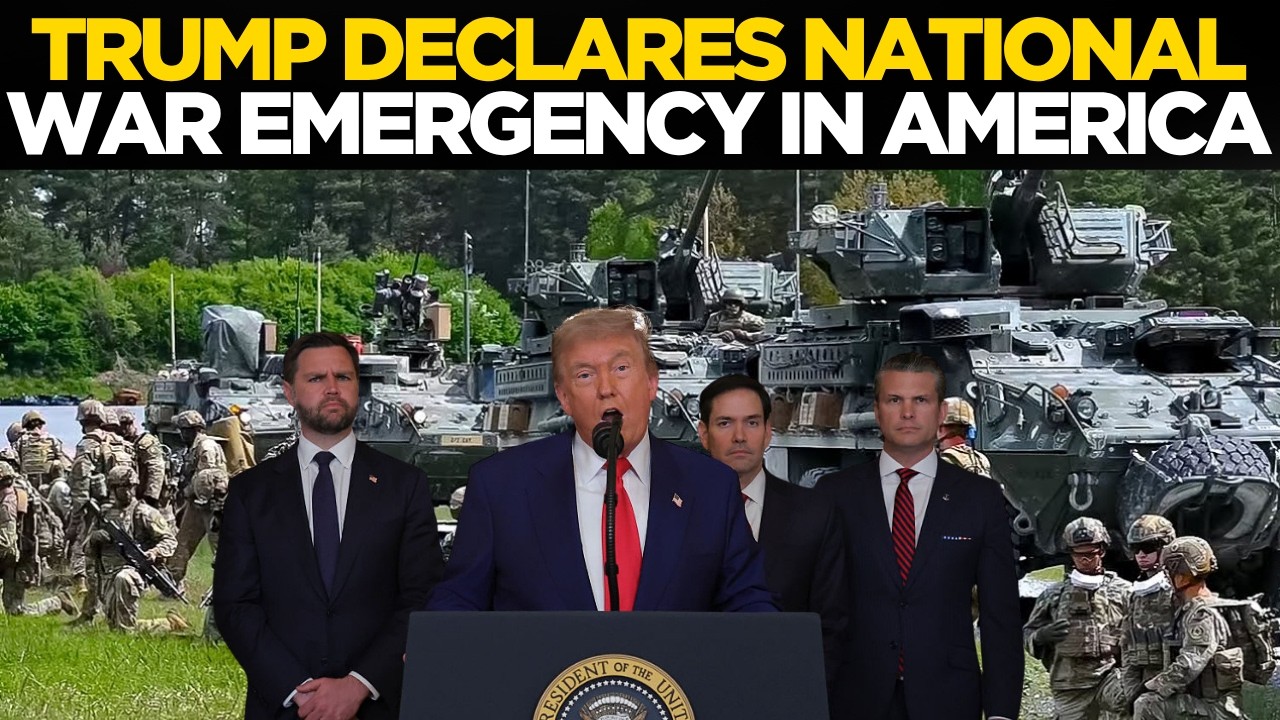 Donald Trump LIVE | US President Drops BOMBSHELL; Declares Emergency Warning In America | US News