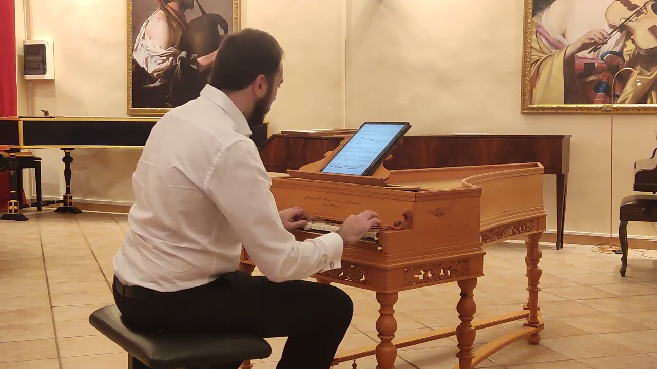 Simone Pierini, harpsichord after O. Guarracino @ I CONCERTI DI CAMPAGNA. 15.09.2024 (second part)