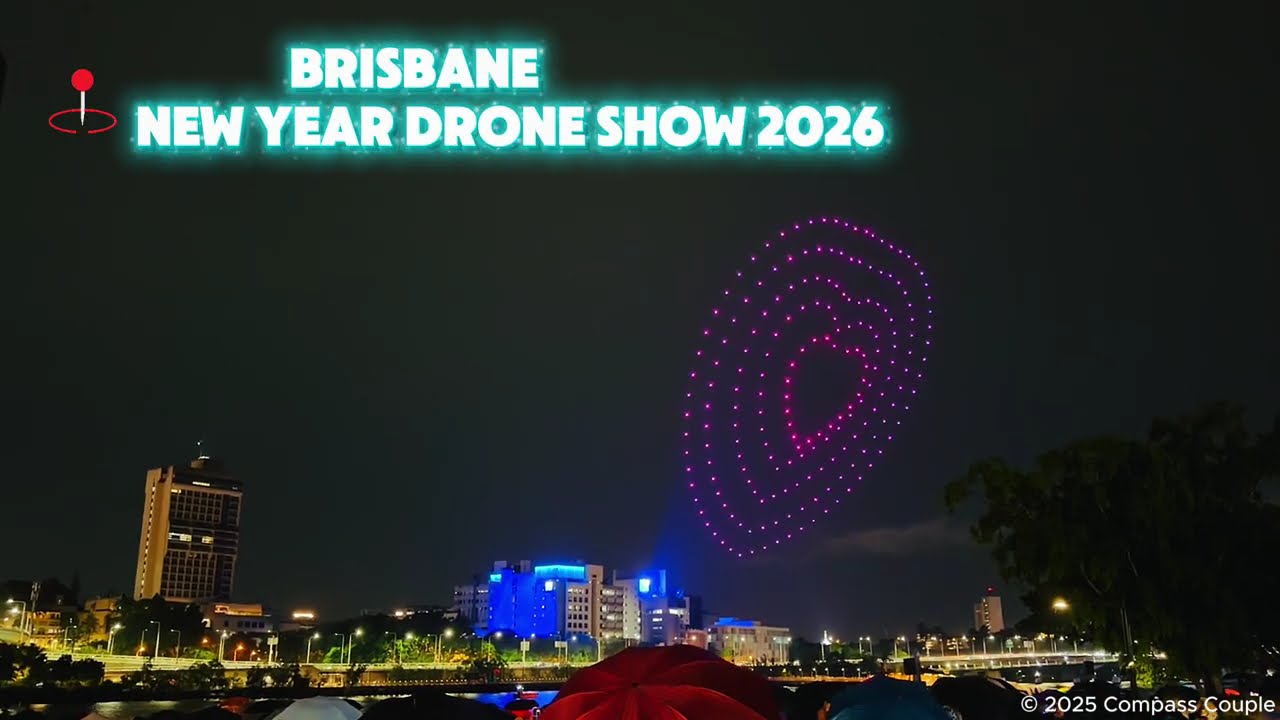 Brisbane New Year Drone Show - 2026
