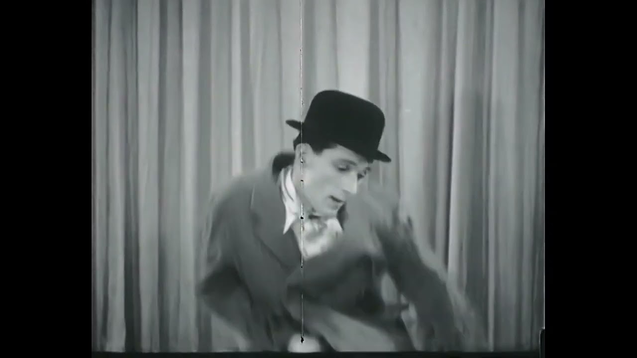17.5mm Film Clip - Jack Stanford dance routine from Pathe Pictorial