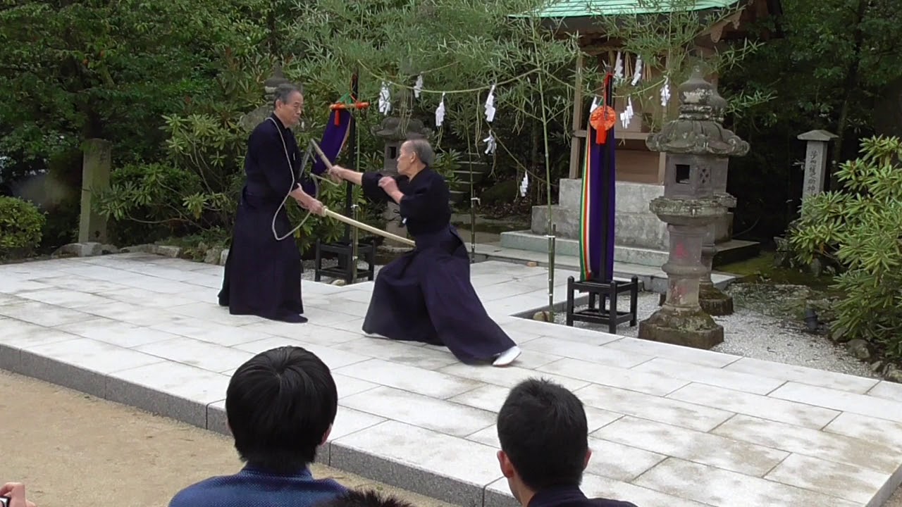 2017 夢想権之助神社　流祖祭　奉納演武：一心流鎖鎌術