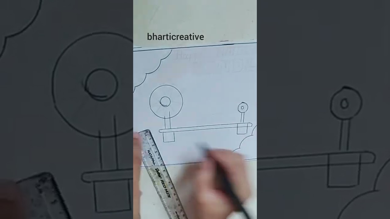 National Handloom day Drawing #shorts