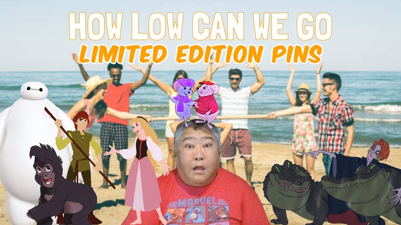 HOW LOW CAN YOU GO Disney Pin Collaboration