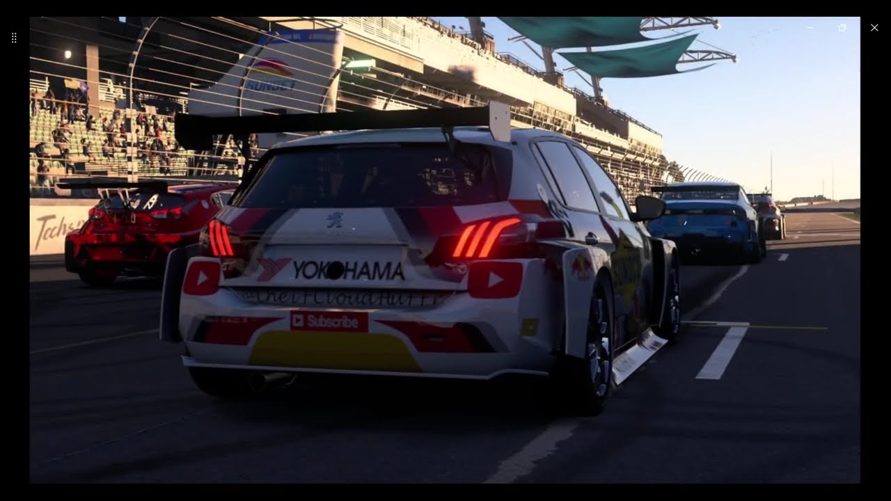 Can I Master Sunset Peninsula In 1st person While The Sun Sets? (Forza Motorsport)