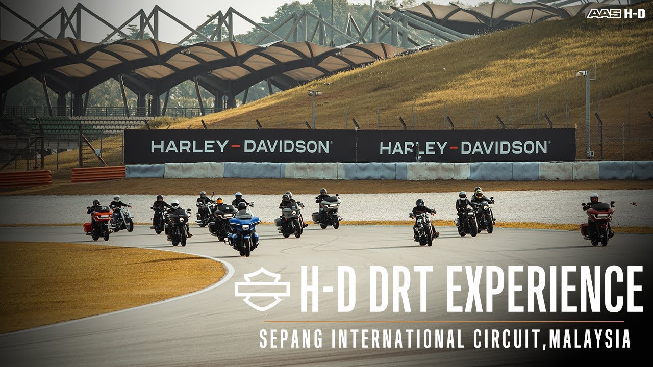 ขี่ Harley-Davidson โมเดล 2025 ในสนาม เซปัง มาเลเซีย