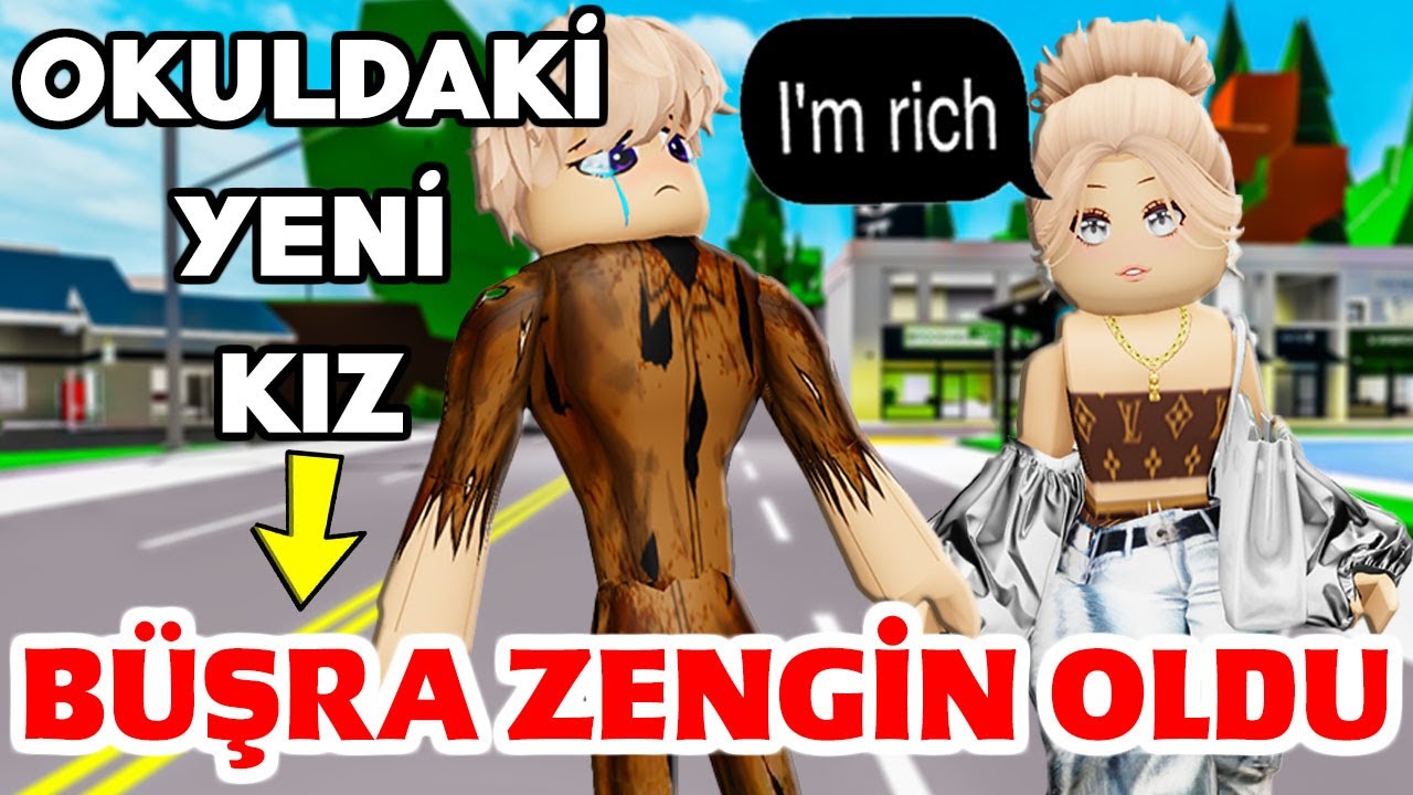 OKULDAKİ YENİ KIZ-Brookhaven Film 99.Bölüm(Roblox Brookhaven Rp)