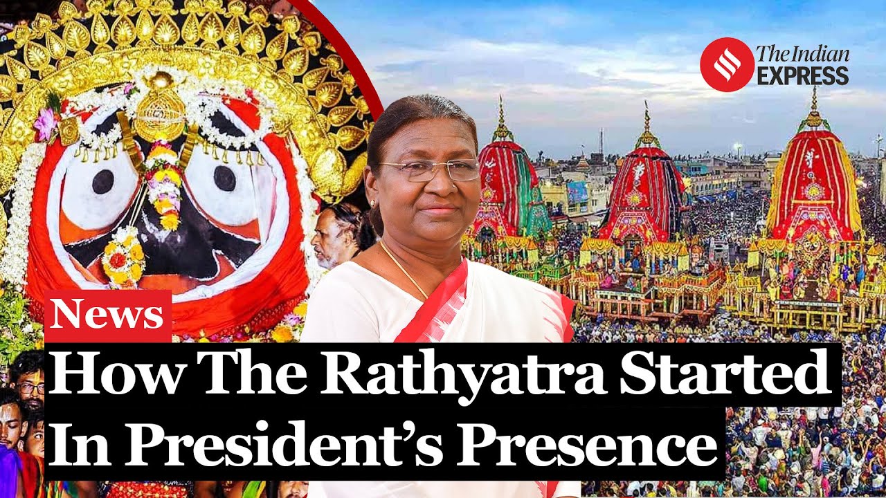 Puri Jagannath Rath Yatra: Rath Yatra Processions Start In Puri In Presence Of President Murmu