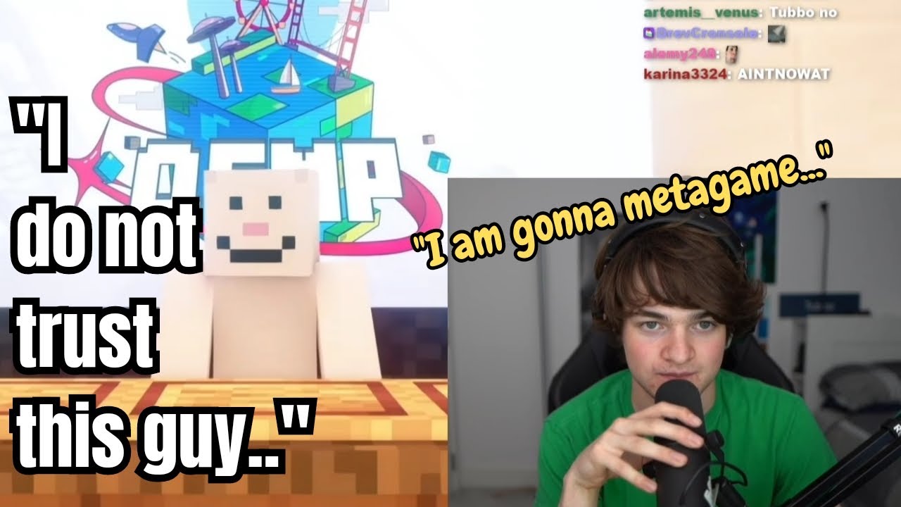 Tubbo REACTS TO Full QSMP Story Part 1 #qsmp