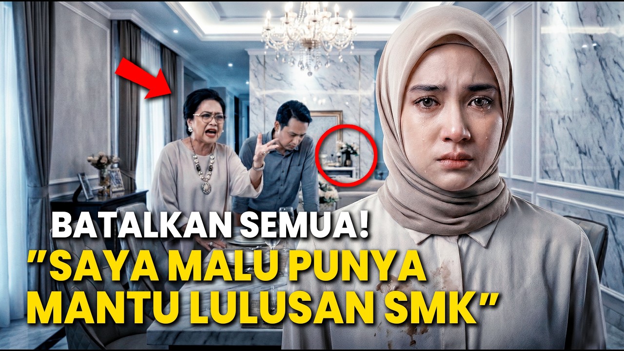DIHINA CUMA LULUSAN SMK, Calon Mertua Batalkan Pernikahanku!  KUPASTIKAN DIA MENYESAL SAAT...
