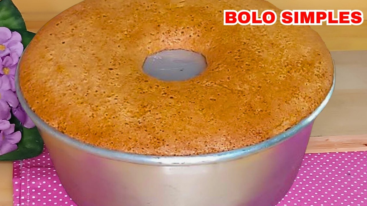 O BOLO DE TRIGO MAIS BARATO E FÁCIL DO YOUTUBE - FOFO E DELICIOSO!