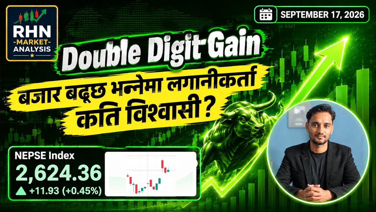 September 17 | Nepse Update | Stock Market Analysis by Ram Hari Nepal