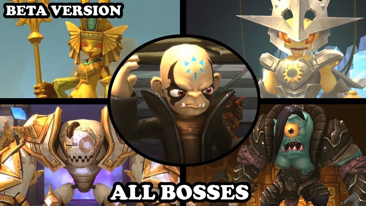 Skylanders: Ring of Heroes [BETA] - ALL BOSSES [Doom Raiders & All Secondary Bosses]
