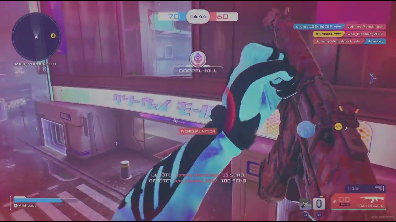 Splitgate 2 - MVP 26 Kills 134 Hügelzeit MVP @ King Of The Hill auf Runway Main