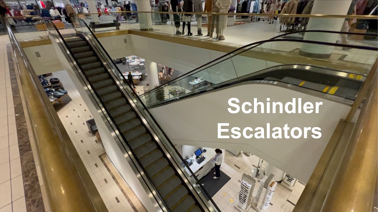Schindler Escalators at Nordstrom at Westfield Galleria at Roseville in Roseville, California