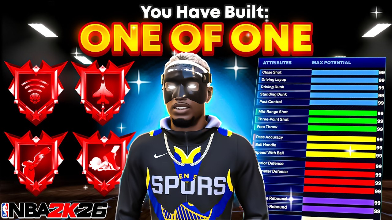Эта *НОВАЯ* ЛУЧШАЯ СБОРКА &mdash; ЛОМКА NBA 2K26🔥 ЛУЧШАЯ СБОРКА ЗАЩИТНИКА 2K26 (99 3PT + 99 ДАНК)