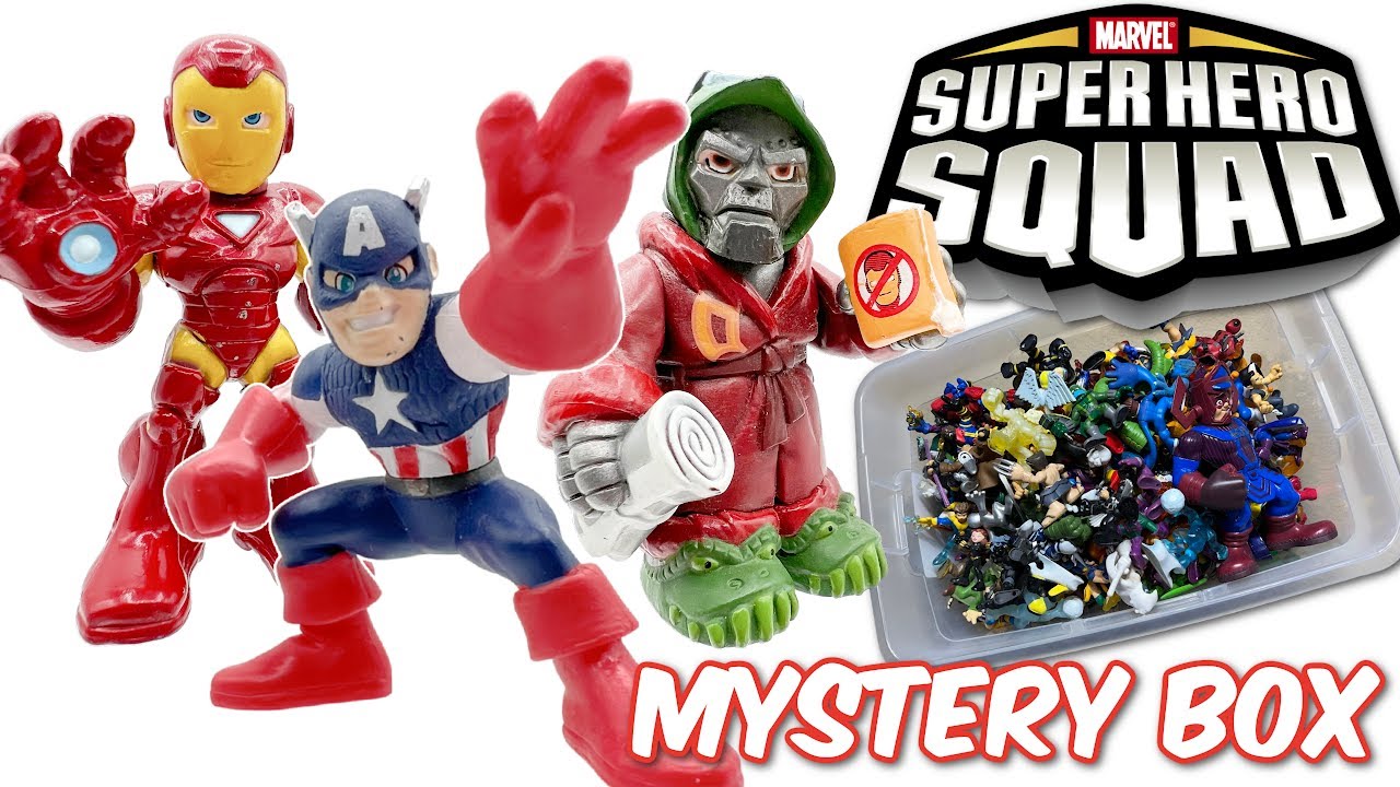 HERO UP!  Super Hero Squad Mystery Box!!!