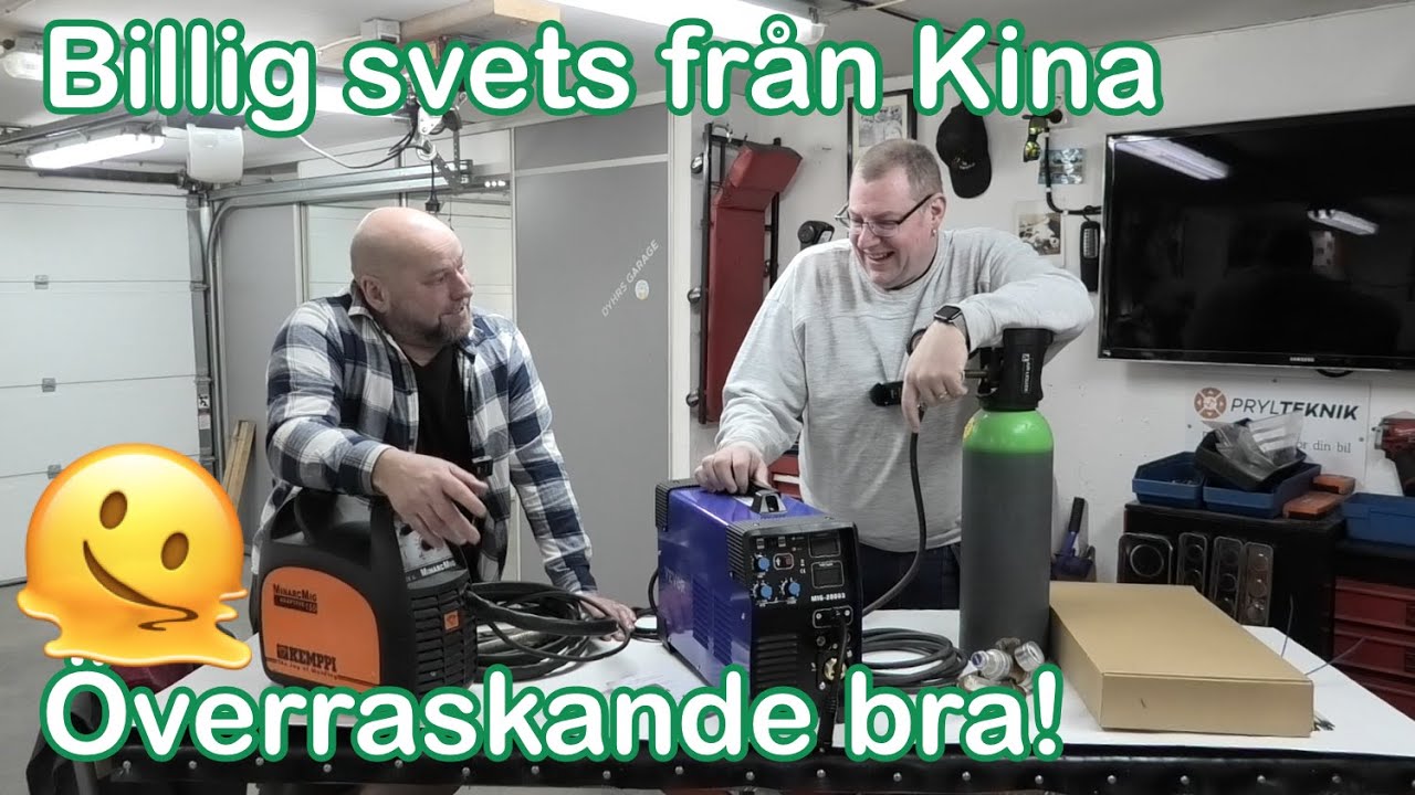 Billig Kinasvets, är den något att ha - Överraskande resultat - Fem i ett svets
