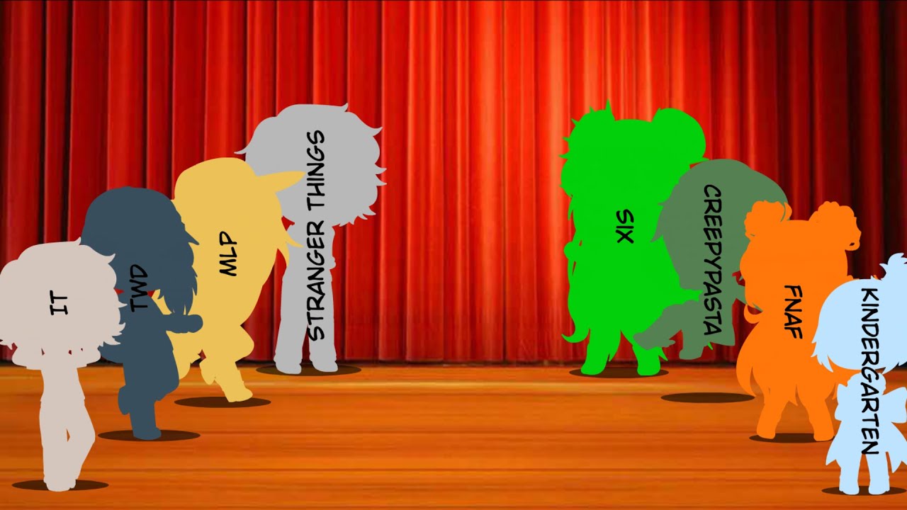 GCSB || Fandom Singing Battle 2 || (FNAF, IT, Kindergarten, TWD and more)