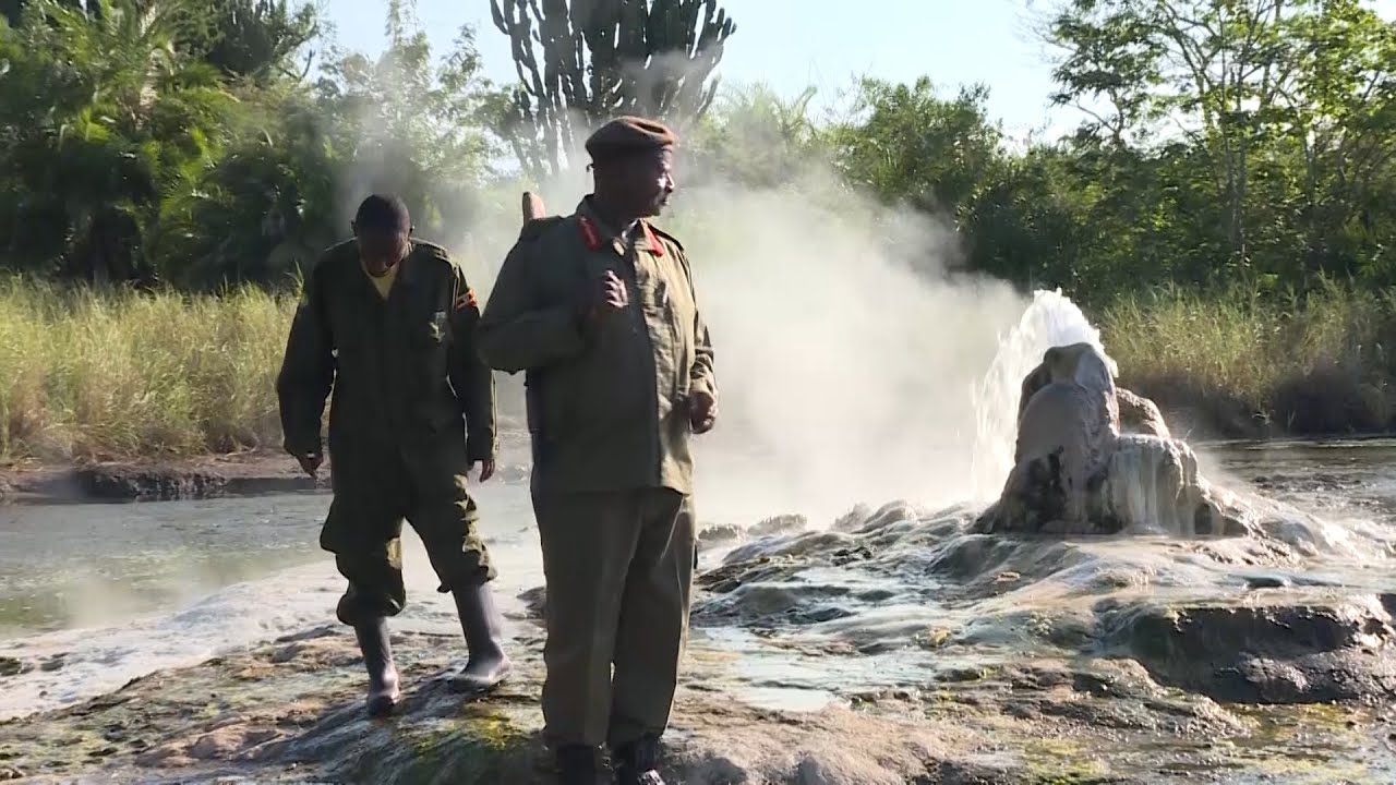 Security in Kasese Region: President Museveni & Janet Museveni Visit to Kasese Hot Springs