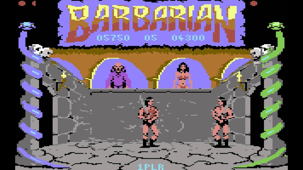 Barbarian Longplay (C64) [50 FPS]