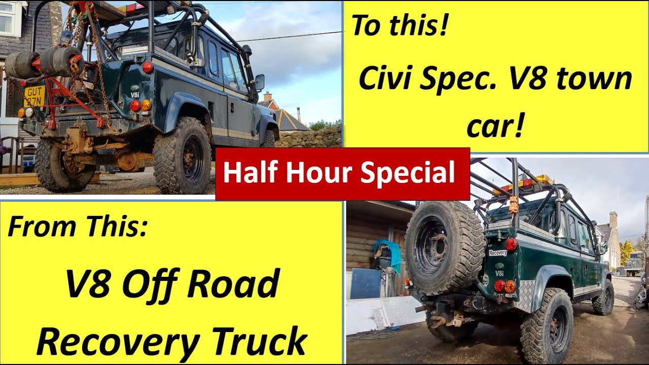 The V8 Recovery Truck gets 