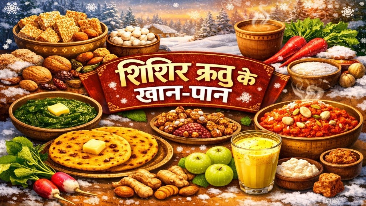 Winter Power Food शिशिर ऋतु में क्या खाएँ? सेहतमंद और स्वादिष्ट खान-पान
