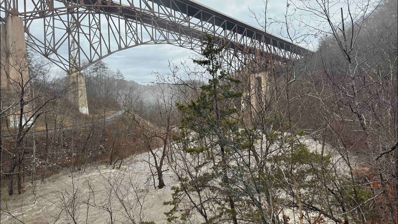 Exploring Flood Damage Around Bluestone Gorge, Mercer Co WV