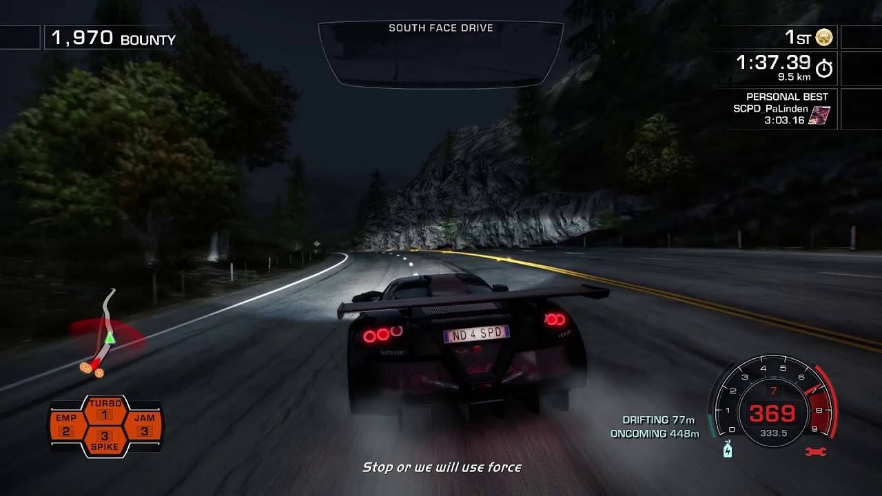 NFS:HP Remastered | Hunted 3:00.32 | Former WR