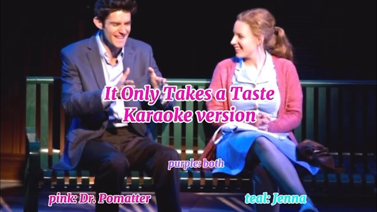 “It Only Takes A Taste” || KARAOKE VERSION ★