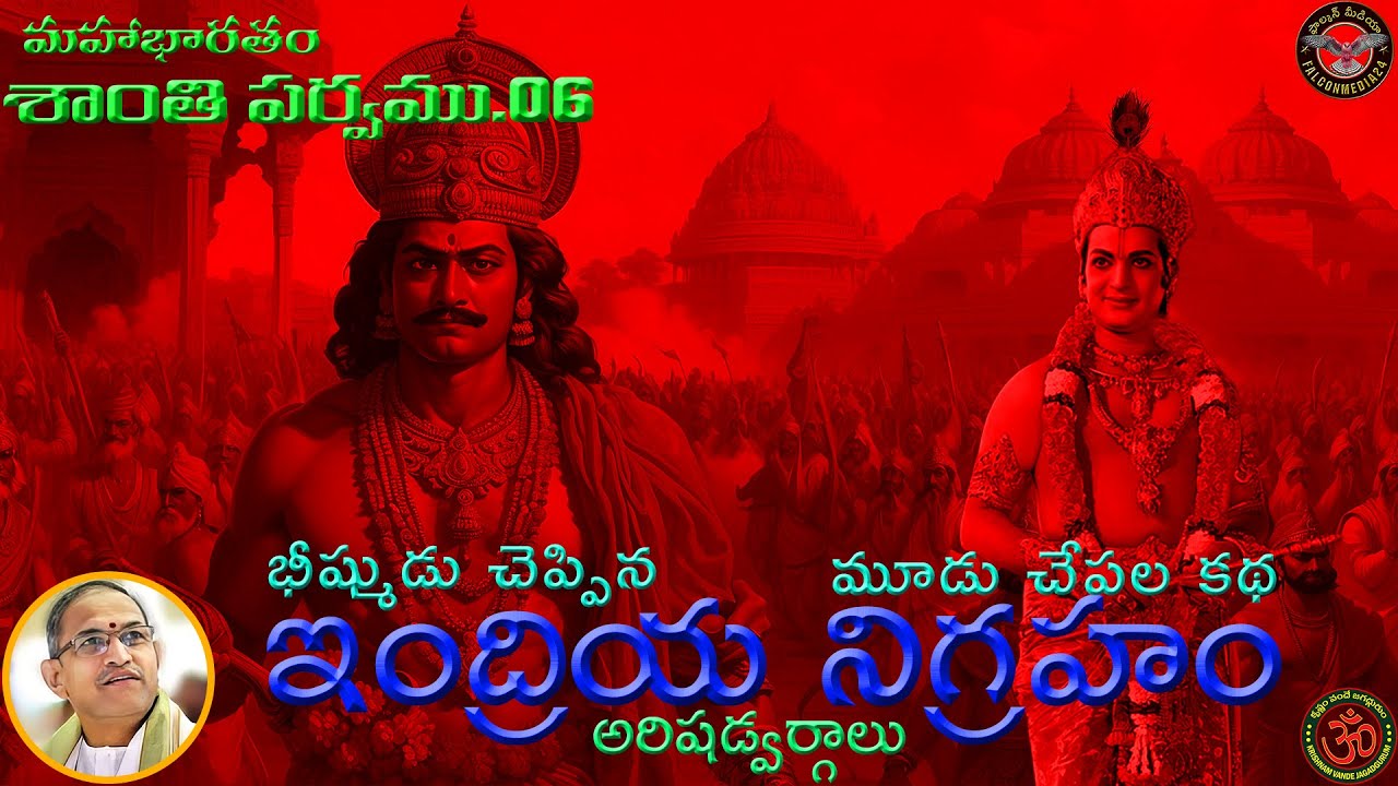 Santi Parvam_06 | శత్రువుల మధ్య చిక్కిన రాజుయొక్క కర్తవ్యము? | #chaganti | #mahabharatham |
