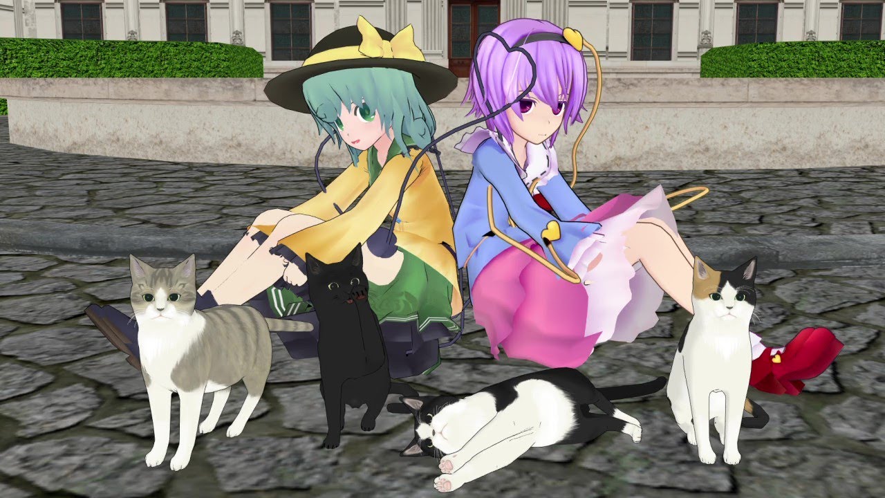 rain cats and dogsで土砂降りになるという意味なのはなぜ？【東方MMD】