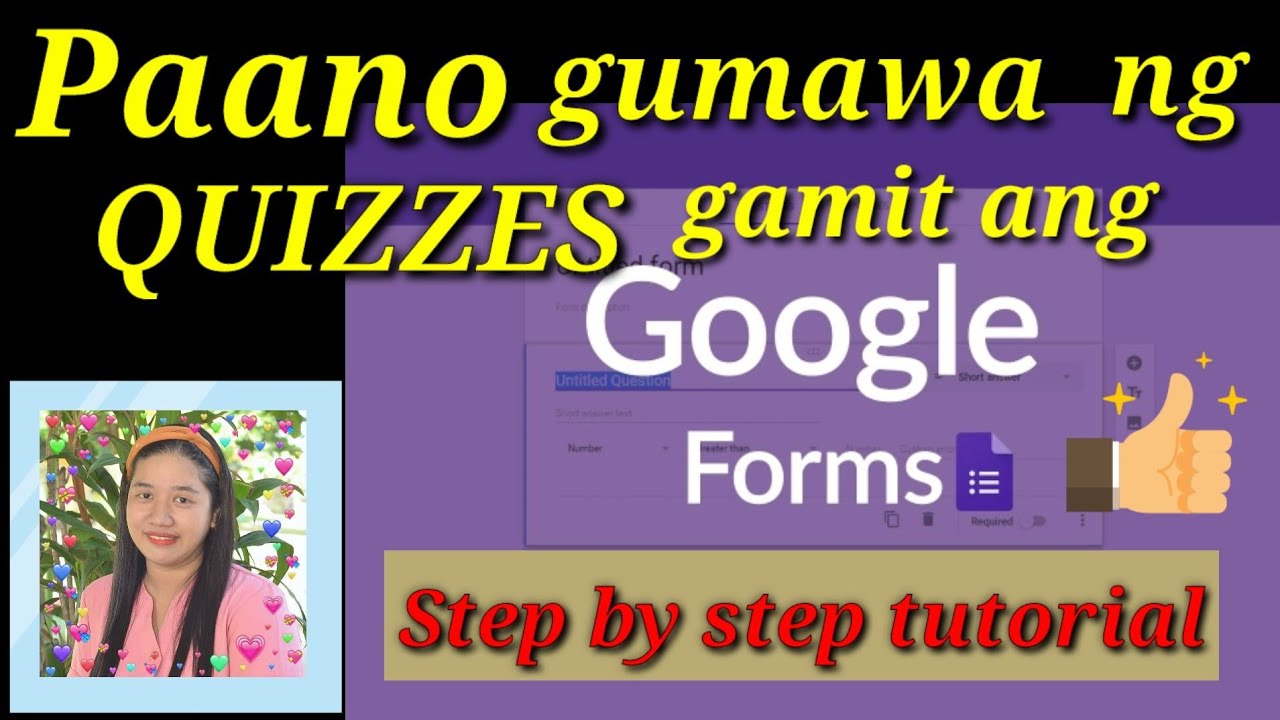 Paano GUMAWA ng QUIZ gamit ang GOOGLE FORMS