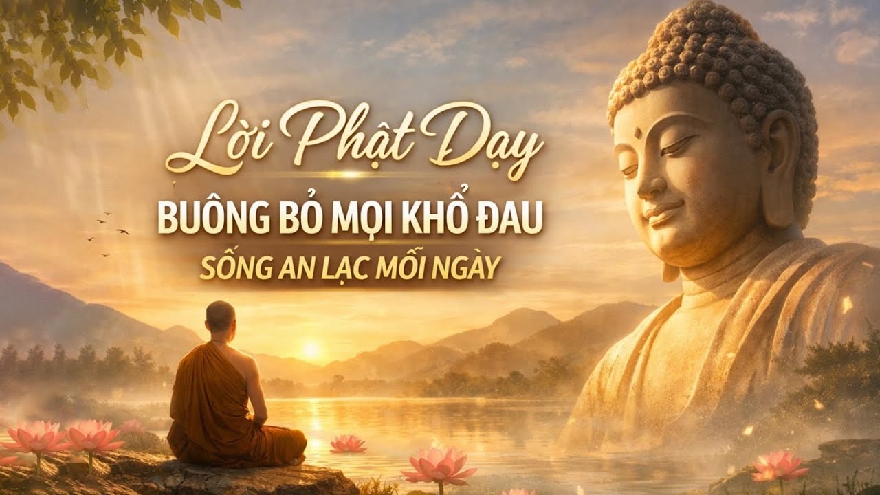 Lời Phật Dạy: Buông Bỏ Mọi Khổ Đau – Sống An Lạc Mỗi Ngày