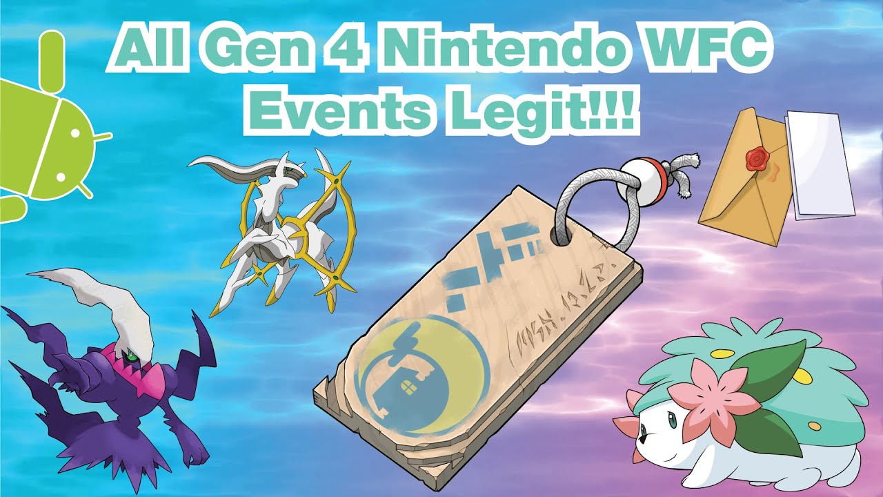 How to Get EVERY WI-FI EVENT in Generation 4 LEGIT!!! (DPPT, HGSS)