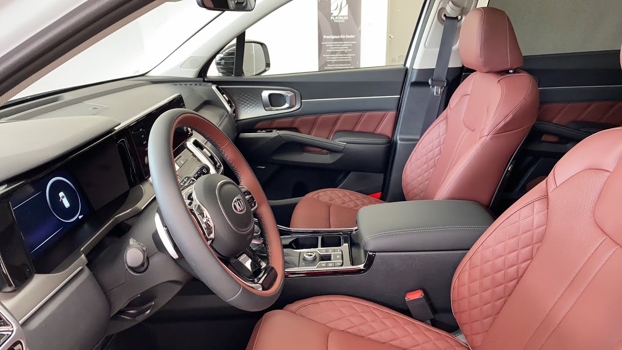 LIVE: 2021 Kia Sorento SX with Burgundy Interior - Complete In-depth Review