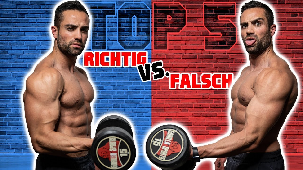 TOP 5 Fehler mit Kurzhanteln