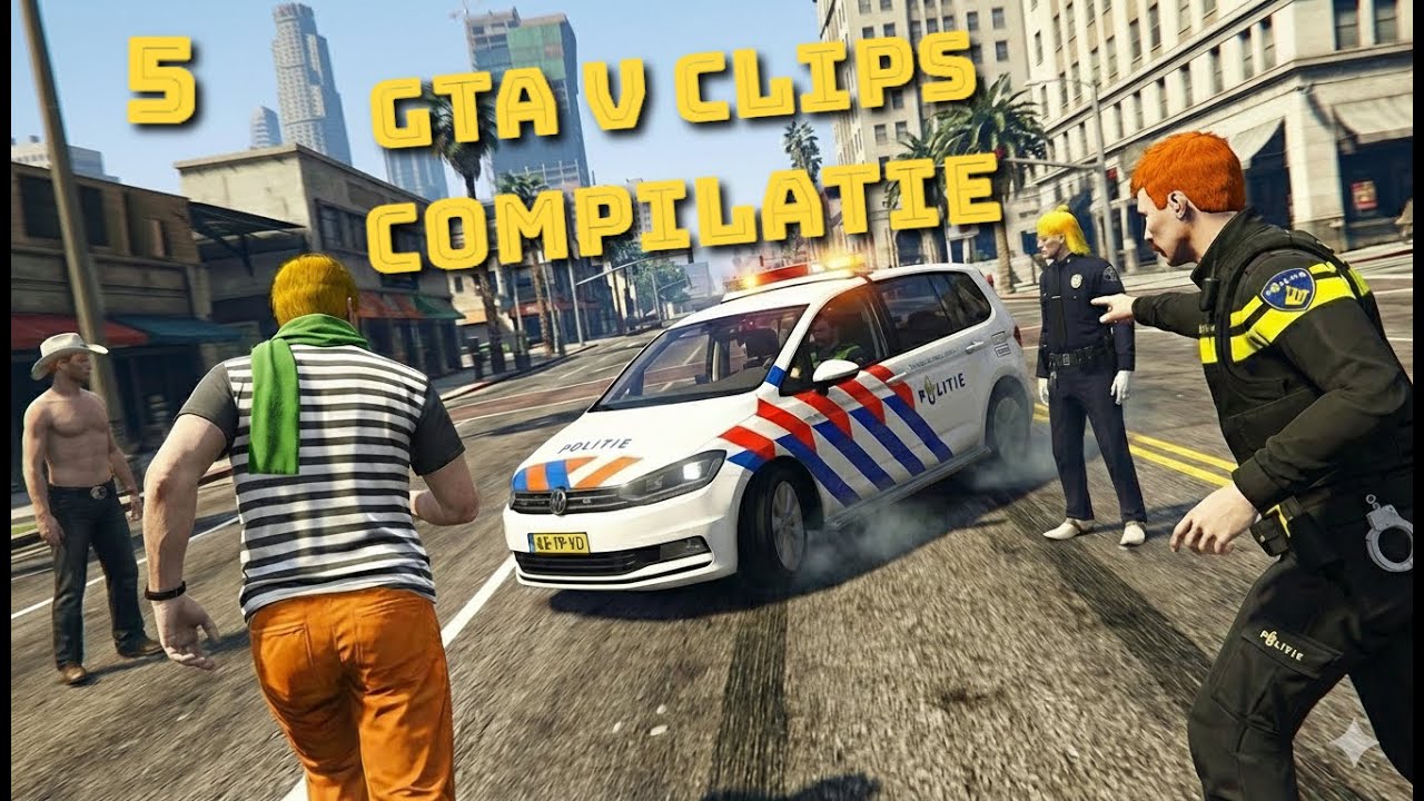 GTA V Clips compilatie #5 - Kippesoepje
