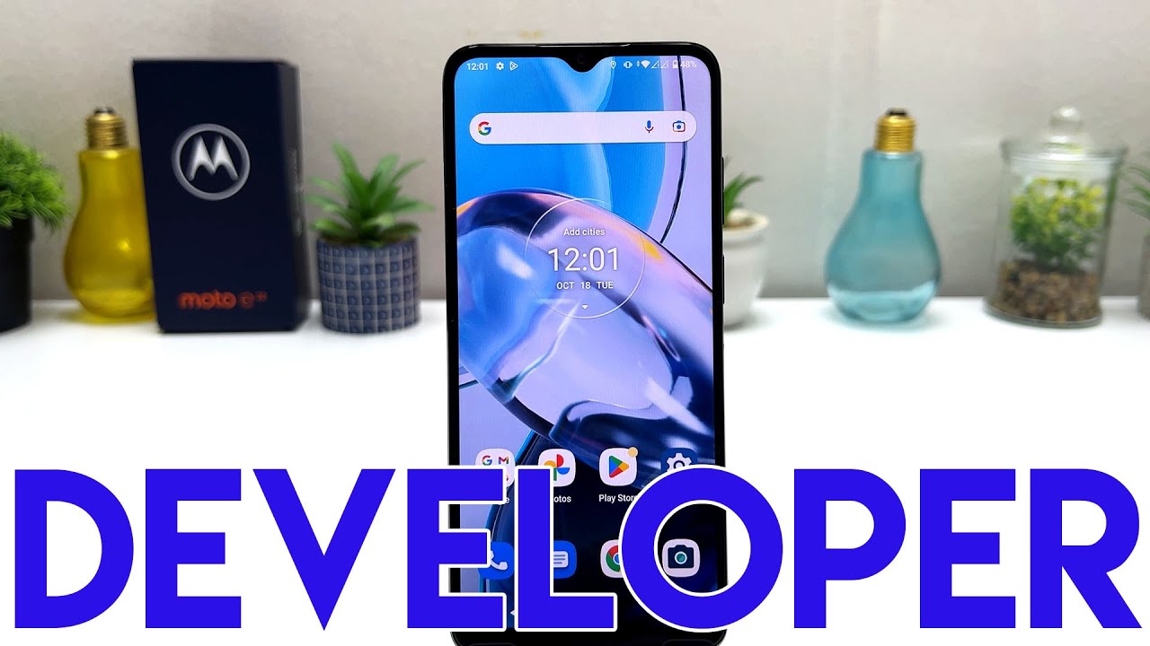 How to Enable Developer Options on Motorola Moto E22