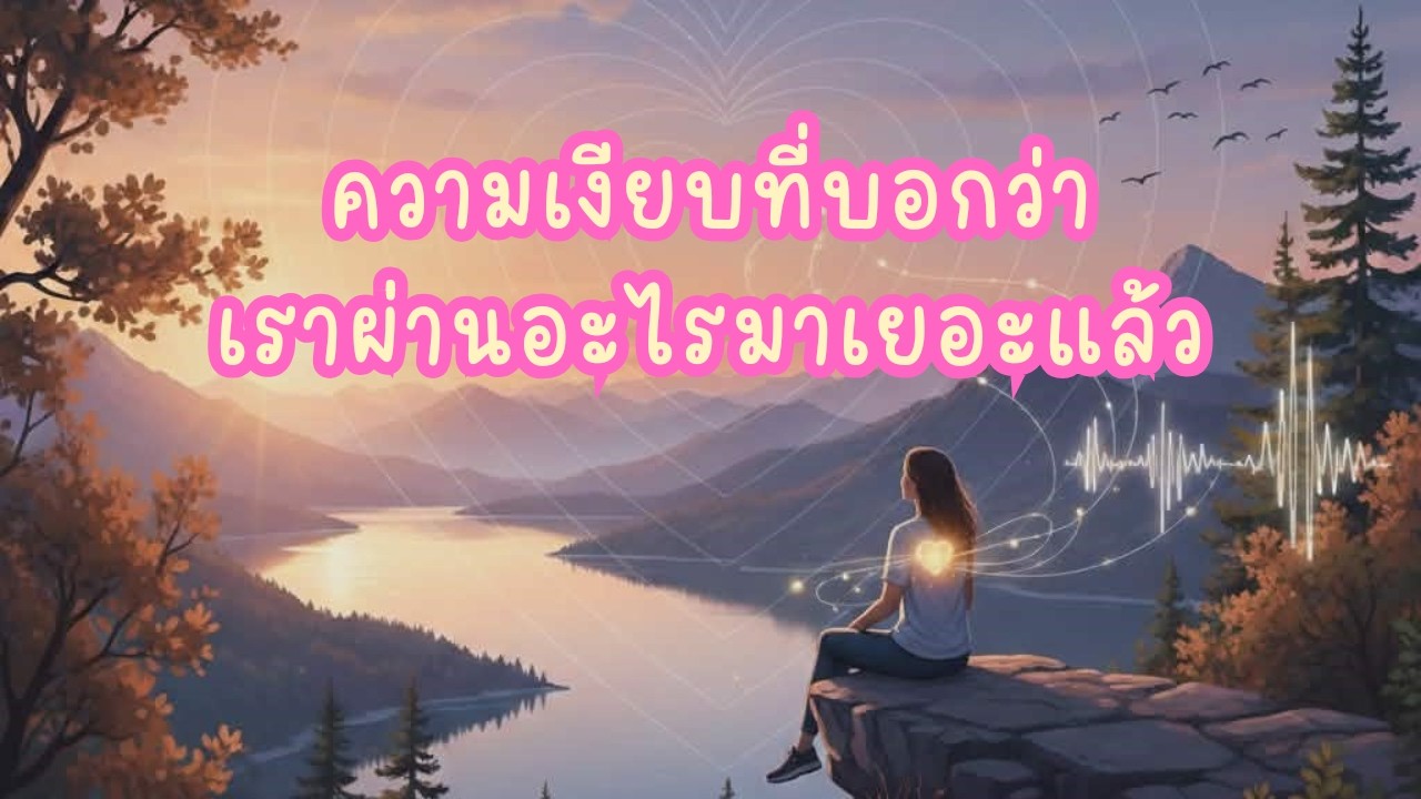 ความเงียบที่บอกว่าเราผ่านอะไรมาเยอะแล้ว