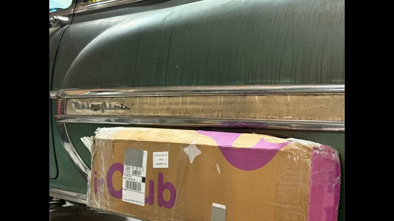 Unboxing 53 & 54 Chevy Fender Skirts