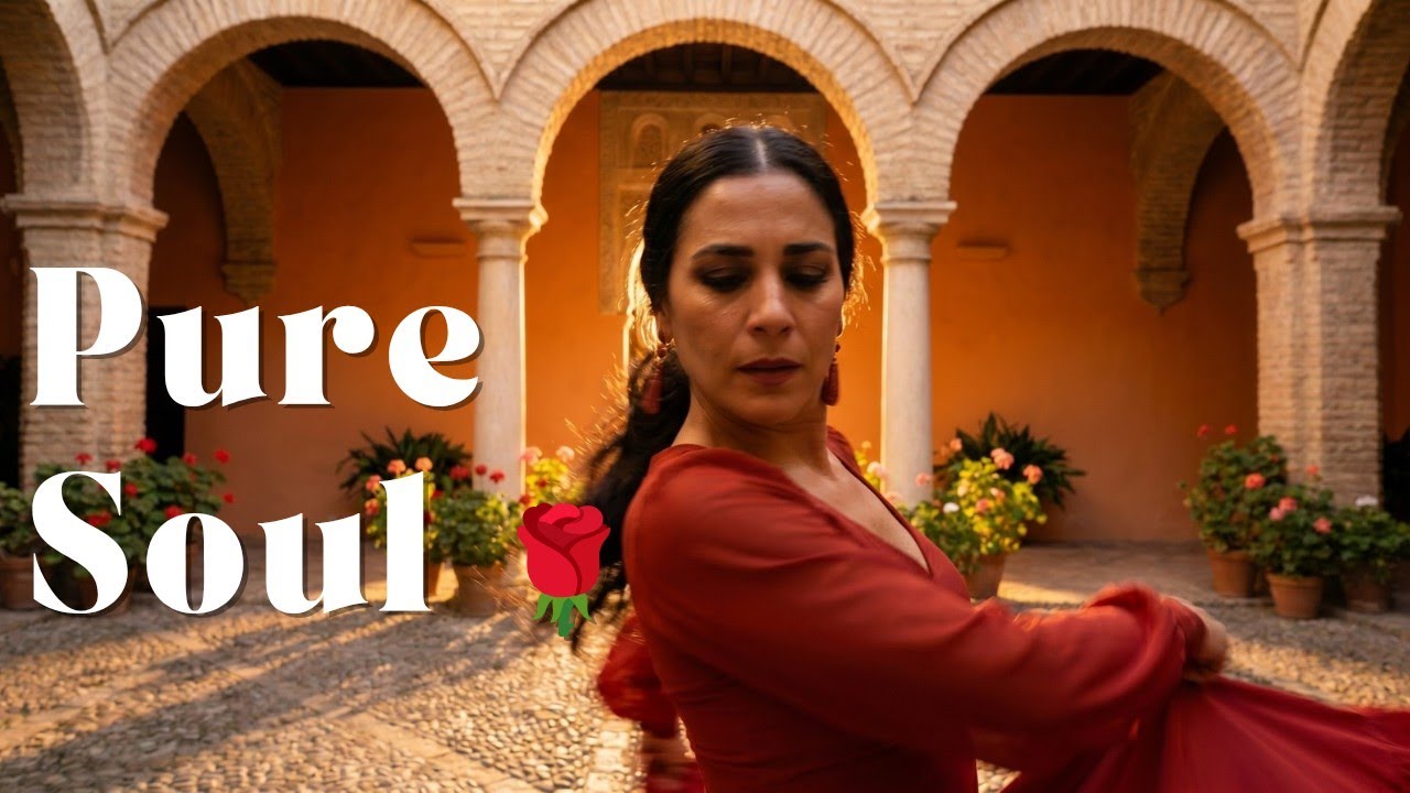 Sombras de Tu Amor ❤️ Romantic Flamenco Guitar | Emotional Spanish Love Song (Rumba 95 BPM)