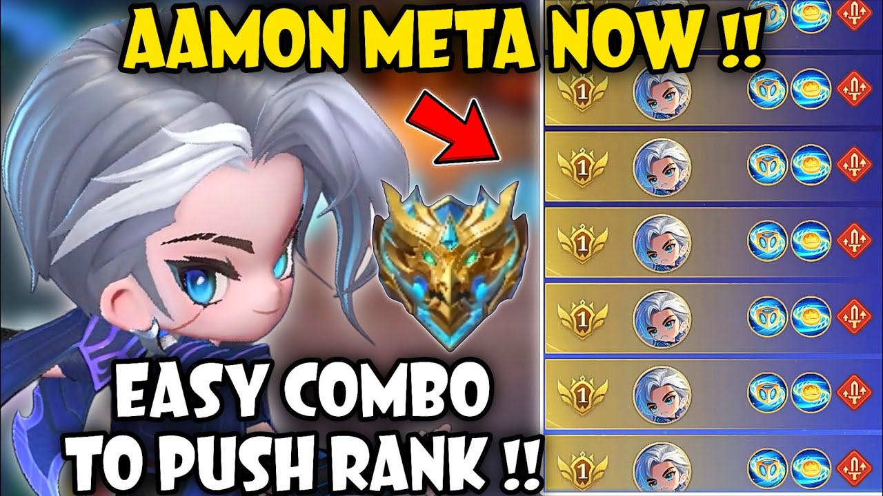 EASY WINSTREAK STRATEGY !! SPAM AAMON !! MAGIC CHESS GO GO BEST STRATEGY