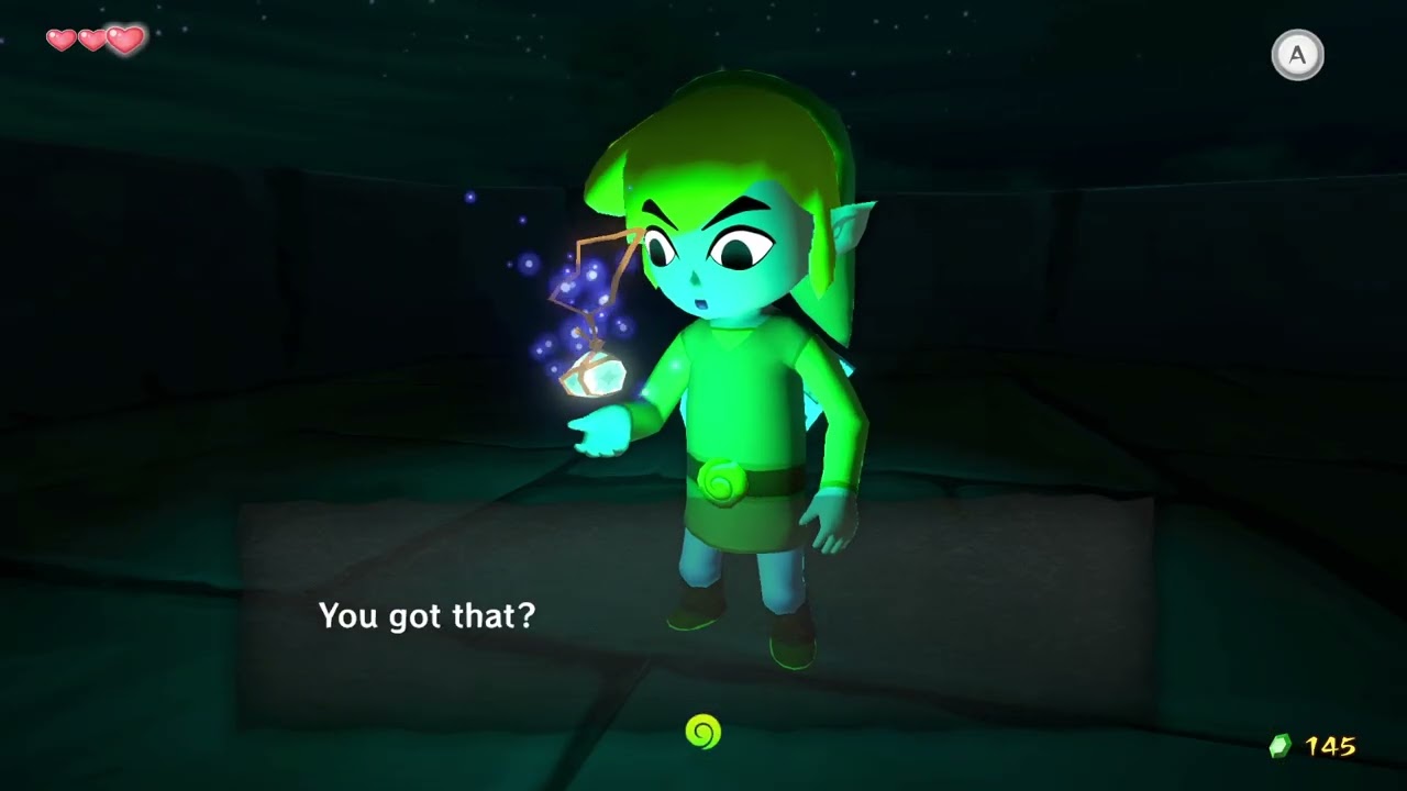 Zelda WWHD - WiiU - Cemu gameplay for creating game saves - Chapter 2 - Forsaken Fortress