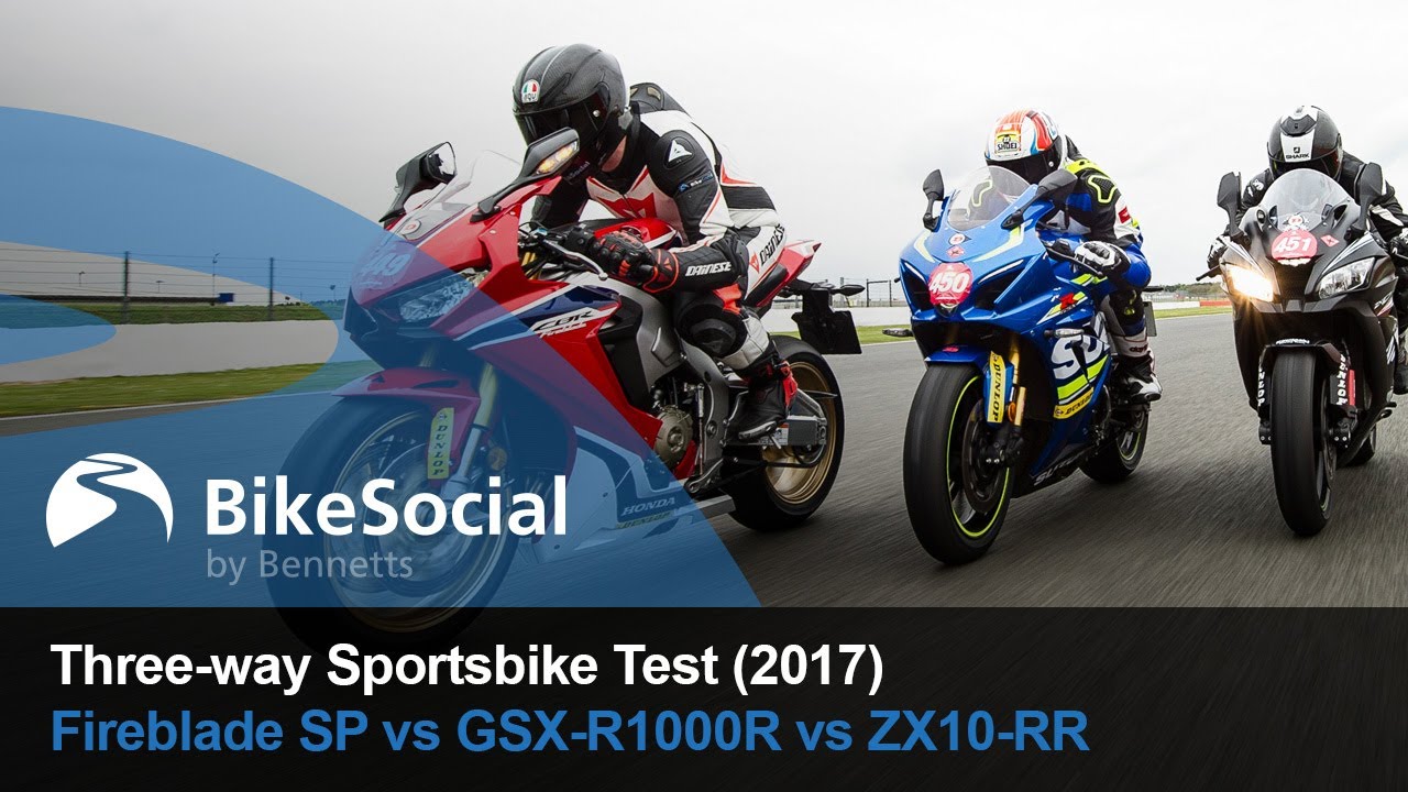 2017 Sportsbike Test: Honda Fireblade SP vs Suzuki GSX-R1000R vs Kawasaki ZX-10RR
