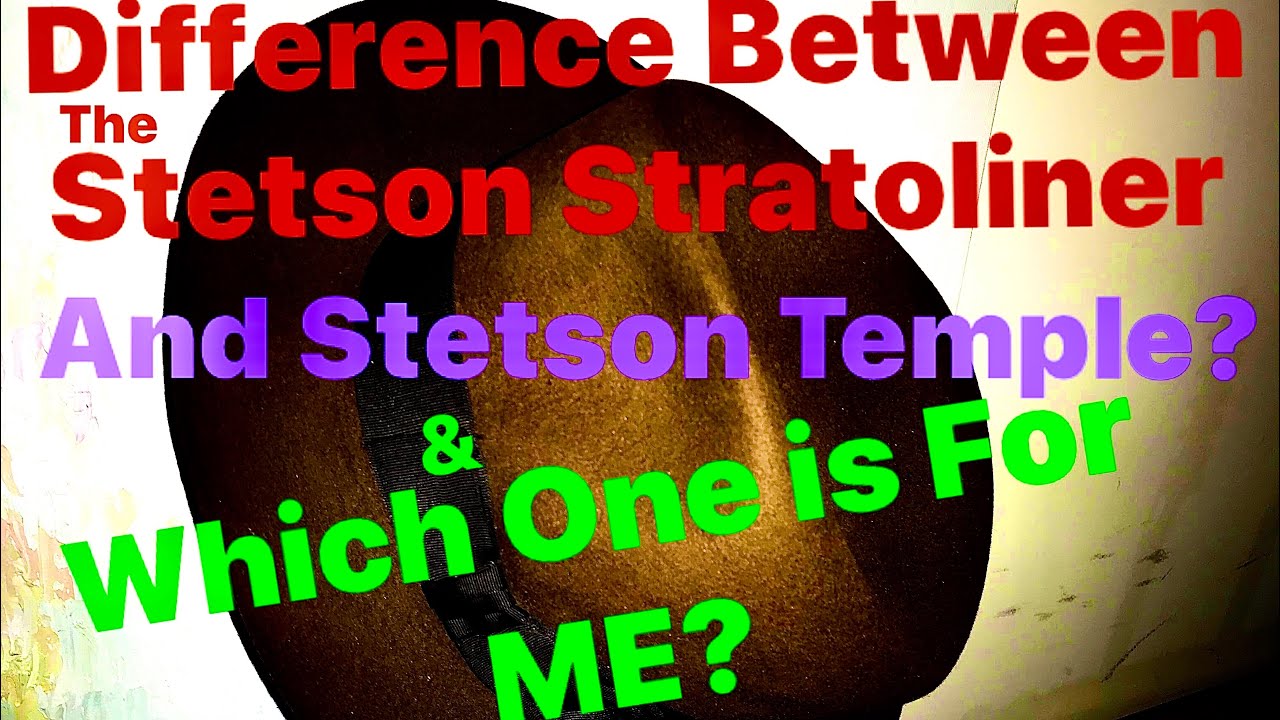 🎸Stetson Stratoliner и Temple? Сравнение шляп! Какая лучше? Федора, классическая шляпа...