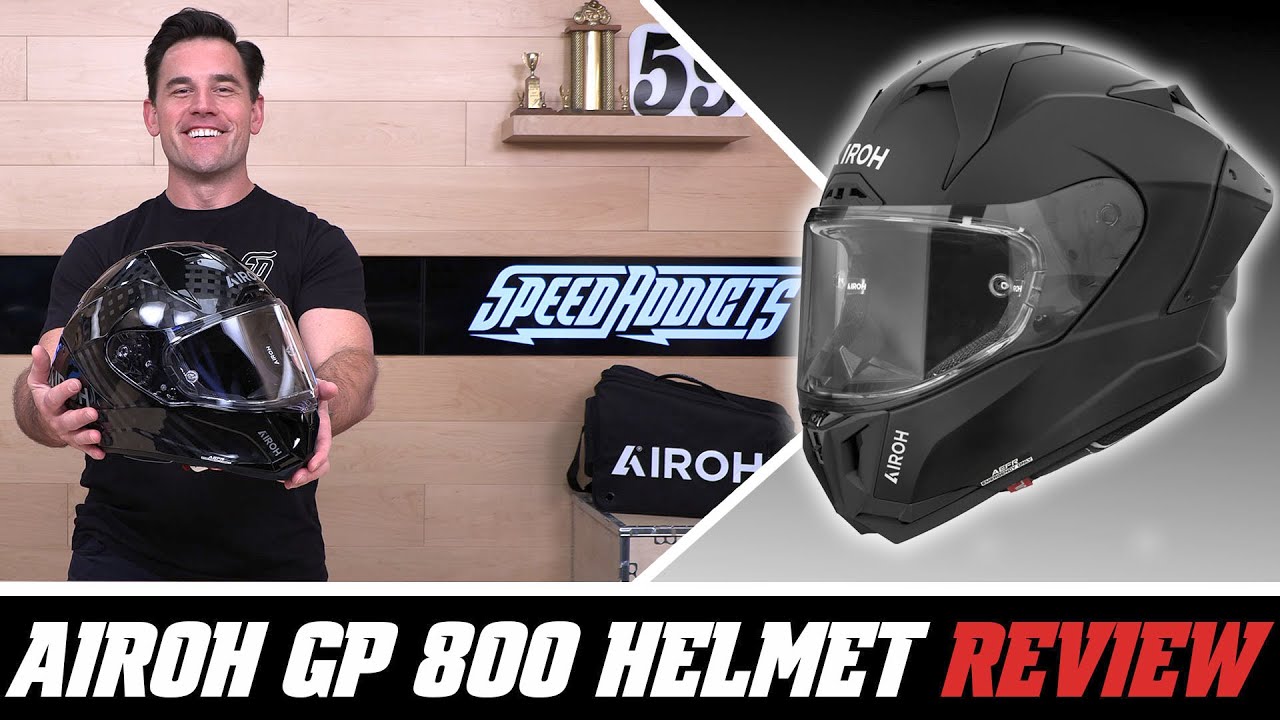 Шлем Airoh GP 800 — обзор на SpeedAddicts.com