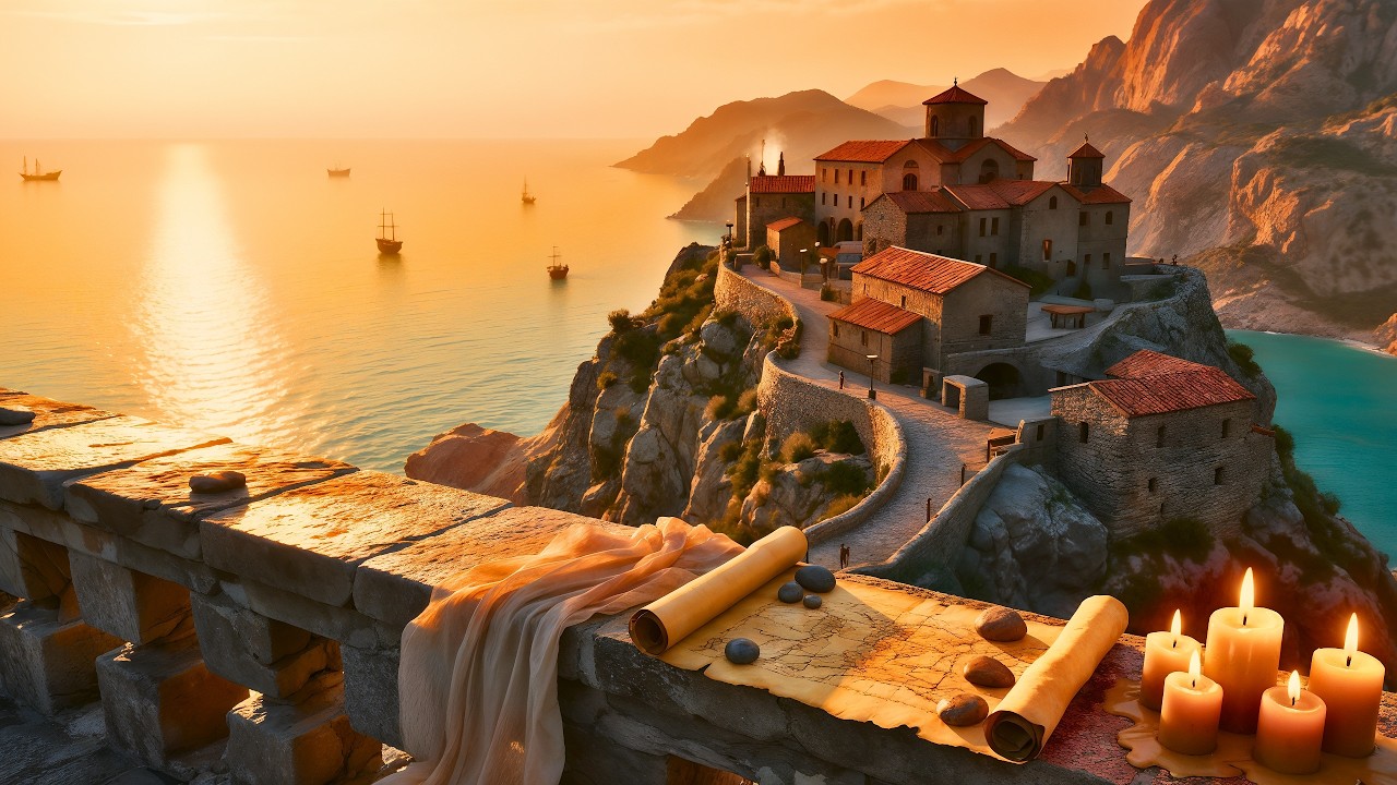 Coastal Monastery Overlook | Medieval Music for Relax & Relief
