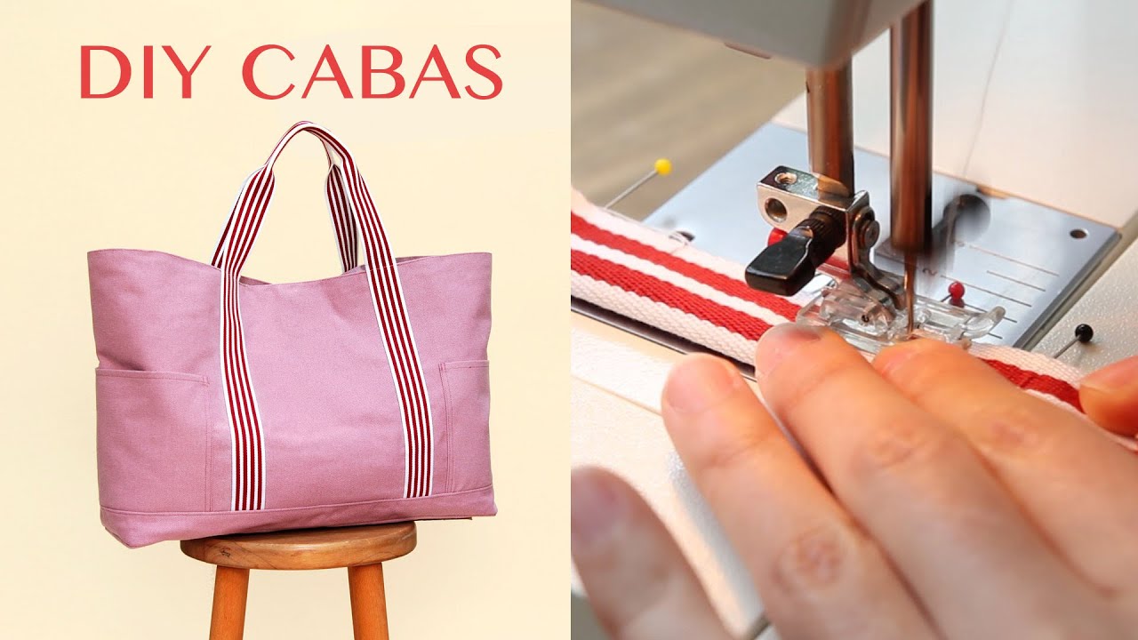 Coudre un grand cabas | Tuto couture DIY sac Boris