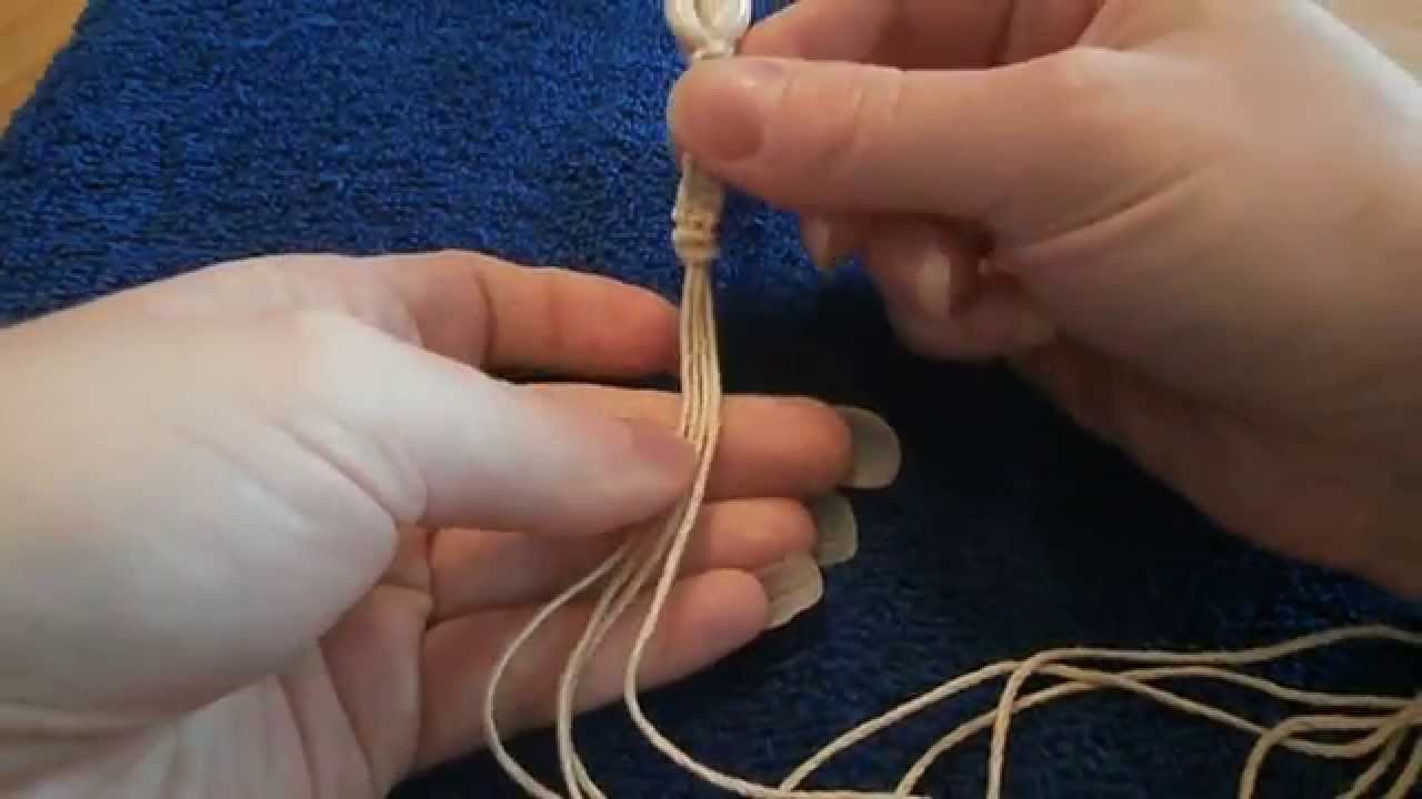 How to Tie an Overhand Knot on Hemp Necklace